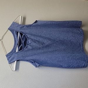 Rumi & Ryder periwinkle blue workout top, Size 10